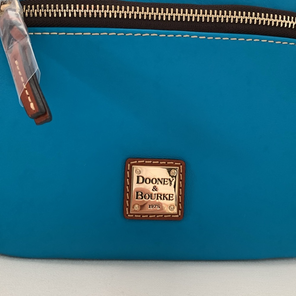 NWT - Aqua Dooney & Bourke Crossbody Bag
